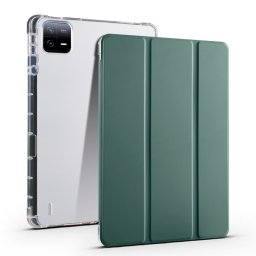 CRYSTAL Flip tok Xiaomi Pad 6 / Pad 6 Pro sötétzöld
