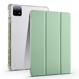 CRYSTAL Flip tok Xiaomi Pad 6 / Pad 6 Pro világoszöld