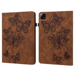 ART BUTTERFLIES Flip tok Xiaomi Pad 6 / Pad 6 Pro barna