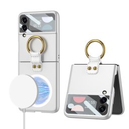 GKK HOOK MAGSAFE Védőburkolat Samsung Galaxy Z Flip 4 5G fehér
