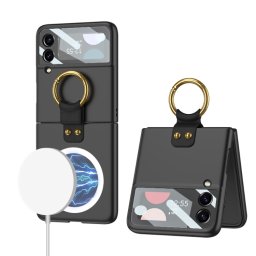 GKK HOOK MAGSAFE Védőburkolat Samsung Galaxy Z Flip 4 5G fekete