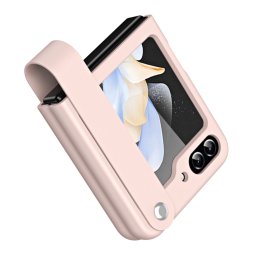 SWIFT Védőburkolat tartóval Samsung Galaxy Z Flip 5 5G rózsaszín