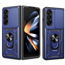 RING KAMERA Borító tartóval Samsung Galaxy Z Fold 5 5G kék
