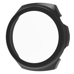PC TELJES BORÍTÁS Üveggel ellátott műanyag borítás Huawei Watch 4 Pro készülékhez fekete