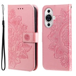 ART MANDALA pénztárca tok Huawei nova 11 rózsaszín