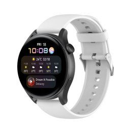 SZILIKON szíj Huawei Watch 4 / Watch 4 Pro telefonhoz, fehér