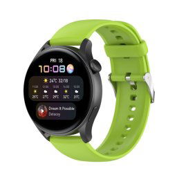 SZILIKON szíj Huawei Watch 4 / Watch 4 Pro telefonhoz világoszöld