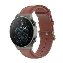 SZINTETIKUS szíj Huawei Watch 4 / Watch 4 Pro készülékhez, barna