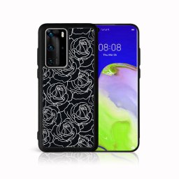 PROTEMIO MY ART Védőtok Huawei P40 ROSES (172)