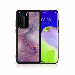 PROTEMIO MY ART Védőburkolat Huawei P40 PURPLE (148)