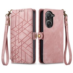 GEOM Wallet tok Asus Zenfone 10 pinkhez