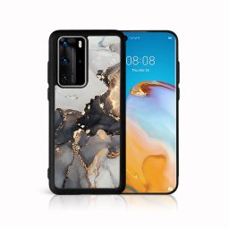 PROTEMIO MY ART Védőburkolat Huawei P40 Pro GREY MARBLE (140)
