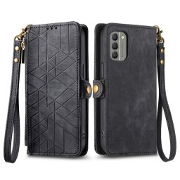 GEOM pénztárca tok Nokia G11 / G21 fekete