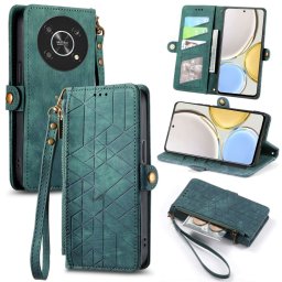 GEOM Wallet tok Honor Magic4 Pro 5G zöld színben