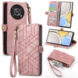 GEOM pénztárca tok Honor Magic4 Pro 5G pinkhez