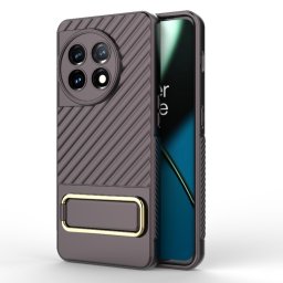 WAVY Védőburkolat állvánnyal One Plus 11 5G barna