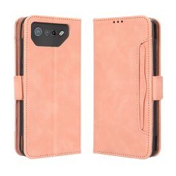 SLOT Pénztárca borító Asus ROG Phone 7 rózsaszín telefonhoz