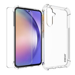 ENKAY SET Átlátszó borítás + 2.5D védőüveg Samsung Galaxy A54 5G