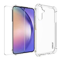 ENKAY SET Átlátszó borítás + 2.5D védőüveg Samsung Galaxy A34 5G