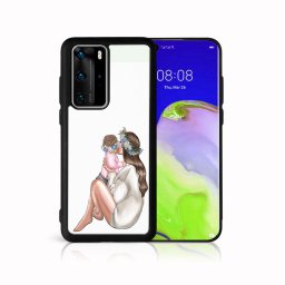 PROTEMIO MY ART Védőtok Huawei P40 BABY GIRL (111)