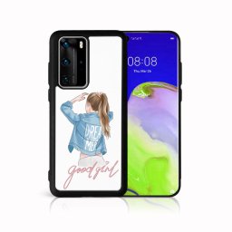 PROTEMIO MY ART Védőtok Huawei P40 GOOD GIRL (130)