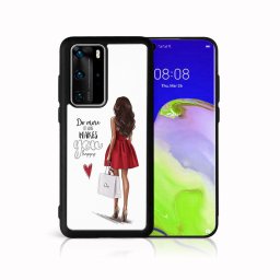 PROTEMIO MY ART Védőtok Huawei P40 RED DRESS (137)