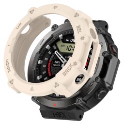 TPU HALF COVER tok Amazfit T-Rex Ultra bézs színű