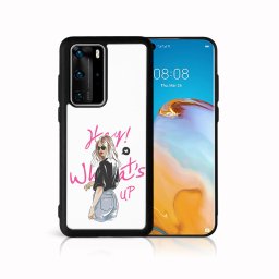 PROTEMIO MY ART Védőburkolat Huawei P40 Pro WHATSUP készülékhez (132)