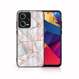 PROTEMIO MY ART Védőburkolat Xiaomi Redmi Note 12 Pro 5G PINK MARBLE (143)