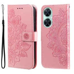 ART MANDALA Wallet tok Huawei nova 11I rózsaszín