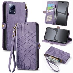 GEOM pénztárca tok Xiaomi 13 Lite lila telefonhoz