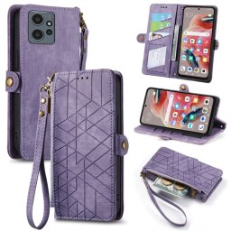 GEOM Wallet tok Xiaomi Redmi Note 12 5G lila telefonhoz