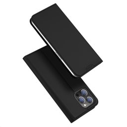 DUX Wallet tok Apple iPhone 15 Pro Max fekete