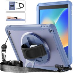 SOLID Tartós burkolat Apple iPad 10.2 2021 / 2020 / 2019 lila