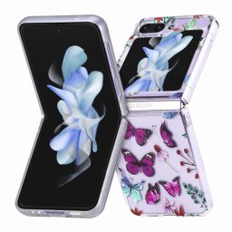 JSM BUTTERFLY Samsung Galaxy Z Flip 5 5G védőburkolat PURPLE