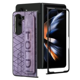 JSM RETRO Védőtok Samsung Galaxy Z Fold 5 5G lila telefonhoz