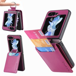 JSM CARD Borító kártyatartókkal Samsung Galaxy Z Flip 5 5G lila