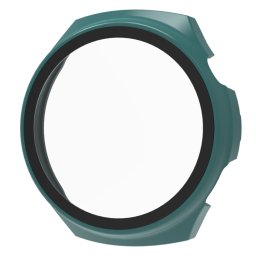 PC TELJES BORÍTÁS Üveggel ellátott műanyag borítás Huawei Watch 4 zöldhöz