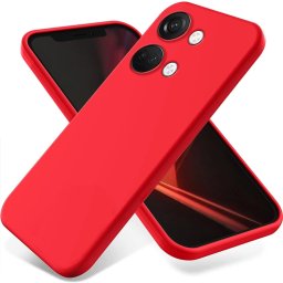 RUBBER Védőburkolat One Plus Nord 3 5G piros