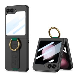 GKK BAND Huzat tartóval Samsung Galaxy Z Flip 5 5G fekete