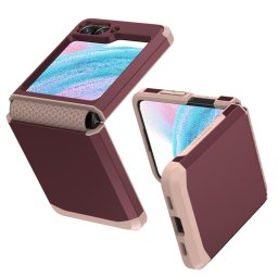 SGP ARMOR Tartós burkolat Samsung Galaxy Z Flip 5 5G bordóhoz