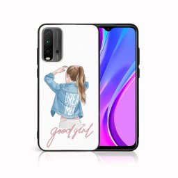 PROTEMIO MY ART Védőtok Xiaomi Redmi 9T GOOD GIRL készülékhez (130)