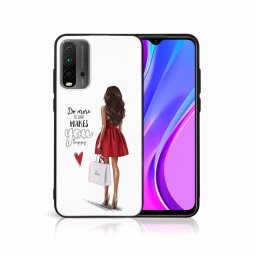 PROTEMIO MY ART Védőtok Xiaomi Redmi 9T RED DRESS (137)