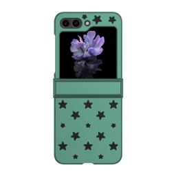 STARRY Műanyag borítás Samsung Galaxy Z Flip 5 5G sötétzöld