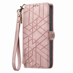 GEOM Wallet tok Apple iPhone 14 rózsaszín telefonhoz