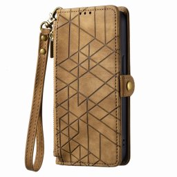 GEOM Wallet tok Apple iPhone 14 Pro Max telefonhoz barna