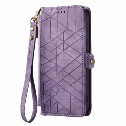 GEOM Wallet tok Apple iPhone 14 Pro Max lila telefonhoz