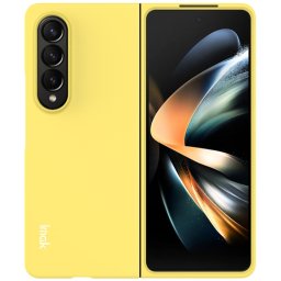 IMAK JS-2 Műanyag borítás Samsung Galaxy Z Fold 4 5G sárga