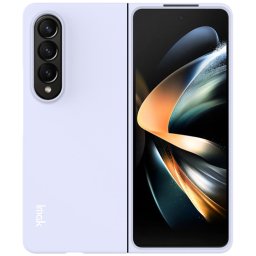 IMAK JS-2 Műanyag borítás Samsung Galaxy Z Fold 4 5G lila telefonhoz