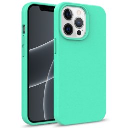 ECO RUBBER Védőburkolat Apple iPhone 15 Pro világoszöld